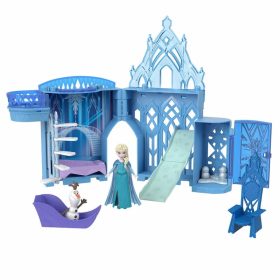   Disney Jégvarázs Elsa játékszett jégkastéllyal és Olaf figurával