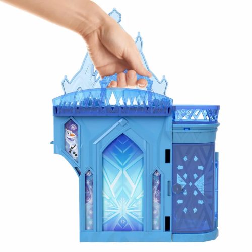 Disney Jégvarázs Elsa játékszett jégkastéllyal és Olaf figurával