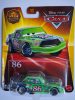 Disney Pixar Verdák (Cars) – Csirke Hicks (Chick Hicks) Race & Rescue fém kisautó 1:55 (Mattel)