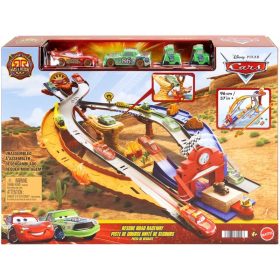   Disney Pixar Cars – Rescue Road Raceway (Mentőverseny pálya) Villám McQueennel – Mattel játék