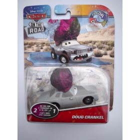   Disney Pixar Verdák On The Road – Doug Crankel Color Changers kisautó (színt váltó játékautó)