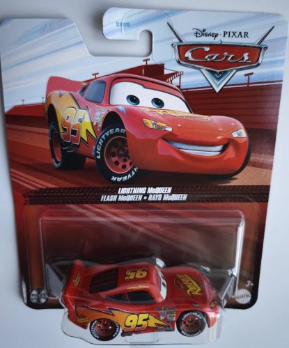 Disney Pixar Verdák (Cars) – Villám McQueen fém kisautó 1:55 (Mattel)