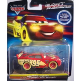   Disney Pixar Verdák Villám McQueen (Lightning McQueen) Glow Racers