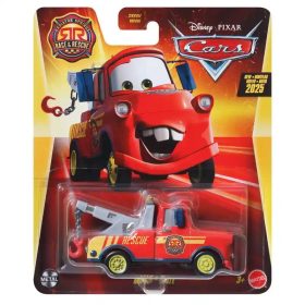   Disney Pixar Verdák (Cars) – Matuka (Tow Mater) Race & Rescue mentő fém kisautó 1:55 (Mattel)