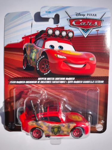 Disney Pixar Verdák Cryptid Buster Lightning McQueen – Szörnyvadász Villám McQueen