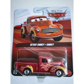   Disney Pixar Verdák (Cars) – Heyday Smokey fém kisautó 1:55 (Mattel)