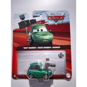   Disney Pixar Verdák Dash Boardman Mattel 1:55 fém kisautó kamerával