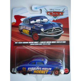   Disney Pixar Verdák (Cars) – Doc Hudson (Fabulous Hudson Hornet) Dirt Track fém kisautó 1:55 (Mattel)