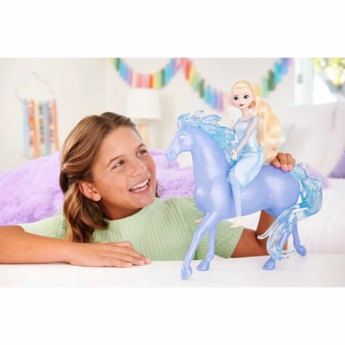 Disney Jégvarázs Elsa baba Nokk vízszellem lóval játékszett