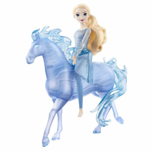 Disney Jégvarázs Elsa baba Nokk vízszellem lóval játékszett