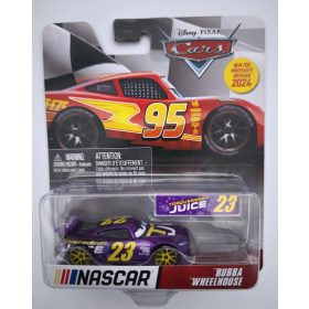   Disney Pixar Verdák – NASCAR Bubba Wheelhouse (Torqueberry Juice #23) Mattel 1:55 fém versenyautó