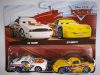 Disney Pixar Cars dupla kisautó szett – Pat Traxon és Jeff Gorvette (Mattel)