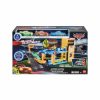 Disney Pixar Cars – Glow Racers Copper Canyon Glowing Garage világító garázs három autóval – Mattel játékszett